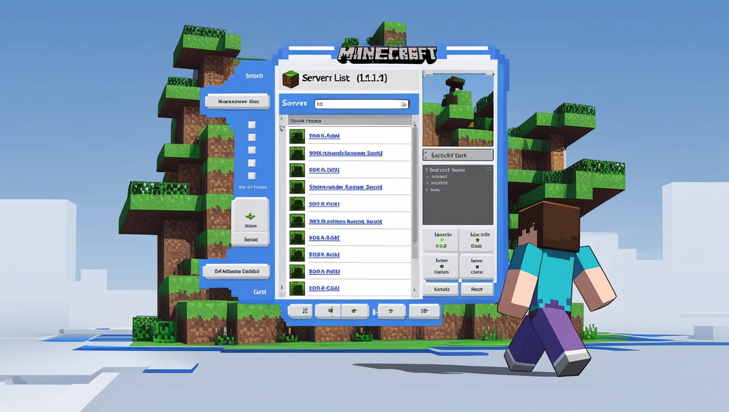 I DON’T WANNA SCROLL AGAIN Mod (1.21.11, 1.20.4) – Stops Minecraft From Scrolling Up The Server List